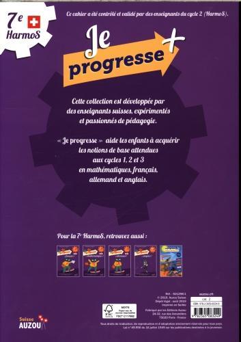 Produktbild Je progresse + dictée et orthographe 7e HarmoS (Französisch, Collectif, 2019)