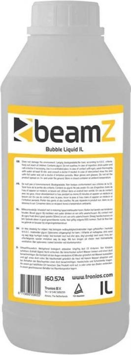 BeamZ Liquide à bulles de savon (Liquide de brouillard)