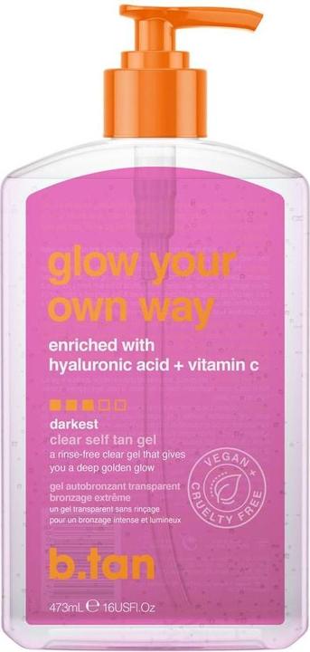 B. Tan b.tan - Glow Your Own Way 473 ml (Self-tanning towel, 473 ml)