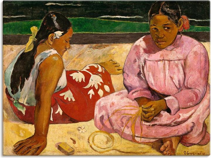 Actual product image Artland Women of Tahiti (or: On the beach).1891 T6RH (40 x 30 cm)