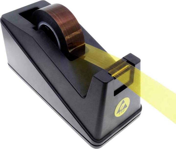 Quadrios ESD adhesive tape dispenser dissipative 154 x 65 76 mm (Various)