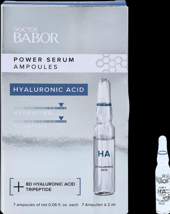Actual product image Babor DOCTOR - Power Serum Ampoules Hyaluronic Acid (14 ml)