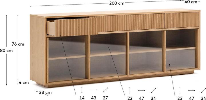 Actual product image Kave Home Helvine