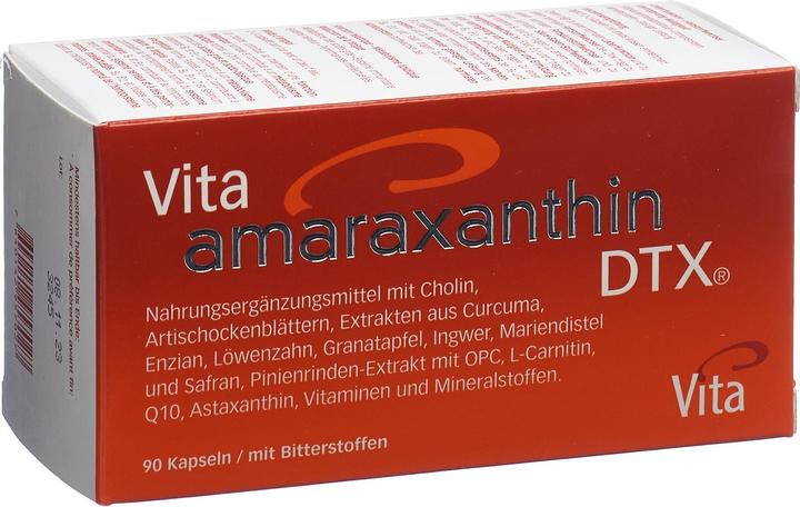 Image du produit Vita Amaraxanthine DTX (90 pièce(s), Capsules, 296 g)