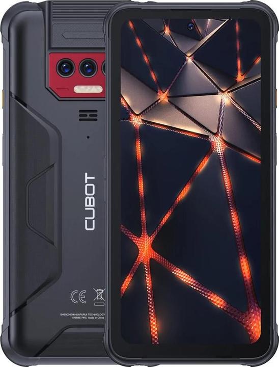 Actual product image Cubot KingKong 8 (256 GB, Black, Red, 6.53", Dual SIM, 48 Mpx, 4G)