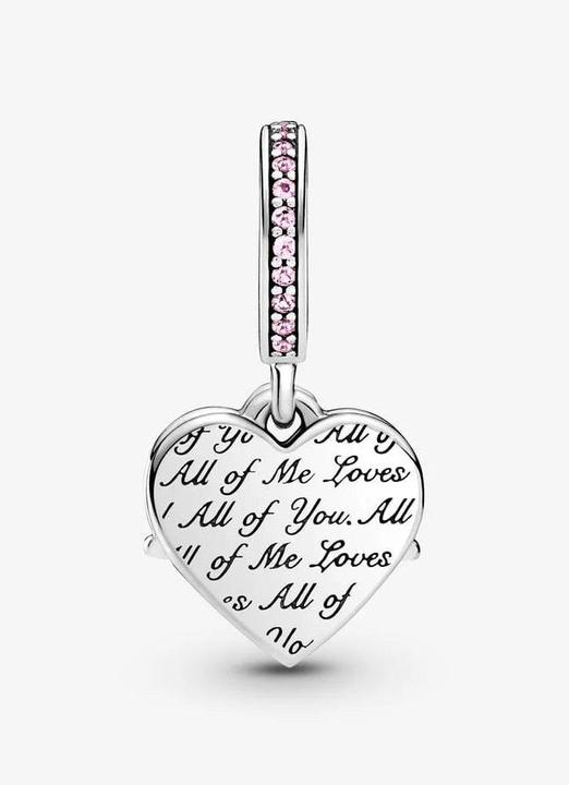 Actual product image Pandora Heart & Mum Charm (Sterling silver)