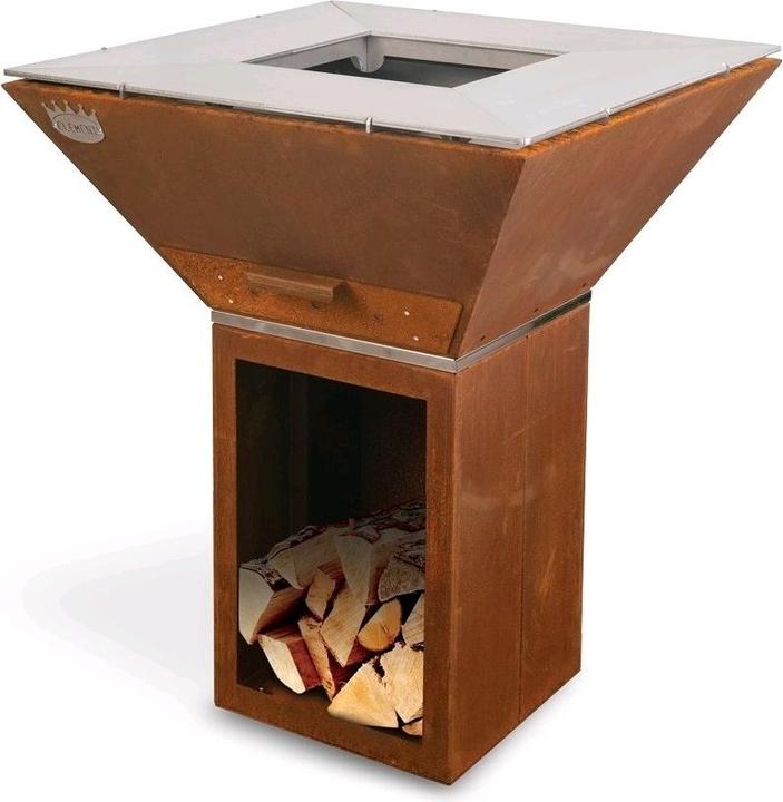 Produktbild Clementi Colorado Corten Holzkohlegrill