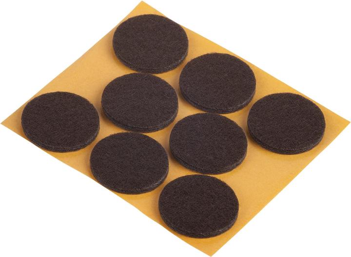 Image du produit Fix-o-moll Patins de feutre 3 mm / Ø 28 mm 8 x (Planeurs en feutre, 8 pièce(s))
