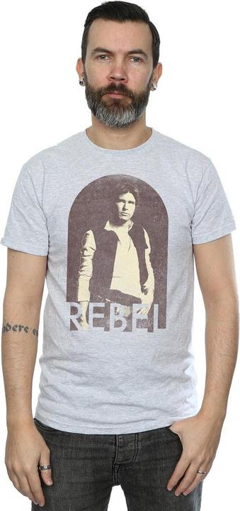 Image du produit Star Wars - T-shirt HAN SOLO REBEL - Homme (L)