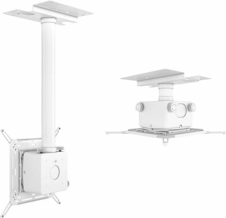 Immagine prodotto Multibrackets Staffa da soffitto per proiettore HD, metallo, capacità di carico 40kg (Soffitto)