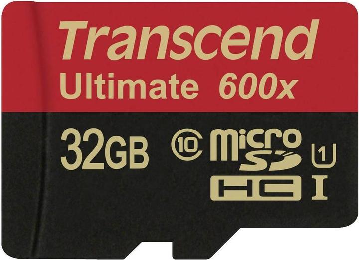 Productafbeelding Transcend Ultieme (32 GB, microSDHC, U1, UHS-I)