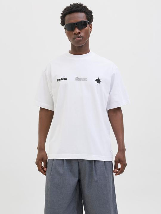 Image du produit Jack & Jones Gedruckt Rundhalsausschnitt T-shirt T-shirt (S)