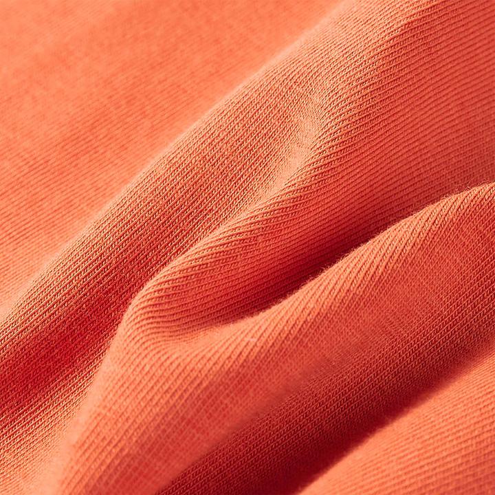Image du produit VidaXL T-shirt manches longues enfant orange foncé 104,Matière : 95 (104)