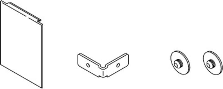 Actual product image HAWA Orifice plate end piece set 36 mm