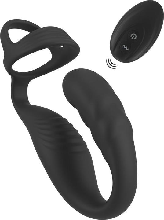 Actual product image Rebel Cock Ring with RC Prostate Plug