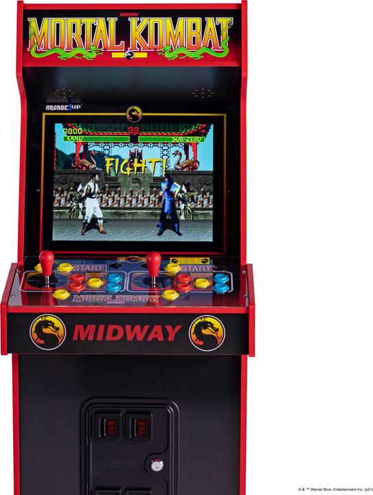 Actual product image Arcade1Up borne 2 joueurs Mortal Kombat / Midway Legacy 30th Anniversary Edition 154 cm