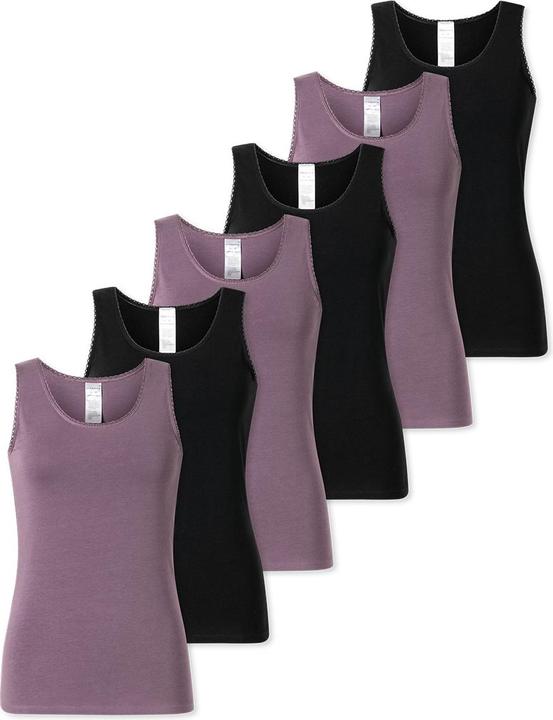 Produktbild Schiesser 6er Pack 95/5 Cotton Unterhemd / Top (46, 3XL)