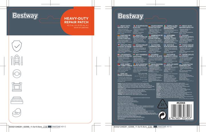 Actual product image Bestway Repair kit