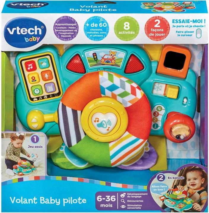 Actual product image VTech Volant Baby pilote (French)