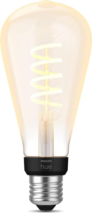 Produktbild Philips Hue Philips E27 Einzelpack Giant Edison (E27, 7 W, 550 lm, 1 x, G)