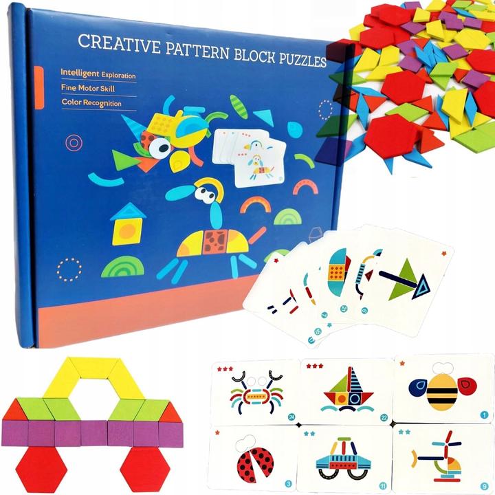 Immagine prodotto Kruzzel Lezione - figure geometriche (155 pezzi)
