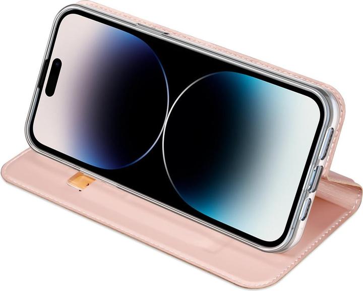 Produktbild Dux Ducis Skin Pro Wallet Case for iPhone 15 Pro Max - Pink (Apple iPhone 15 Pro Max)