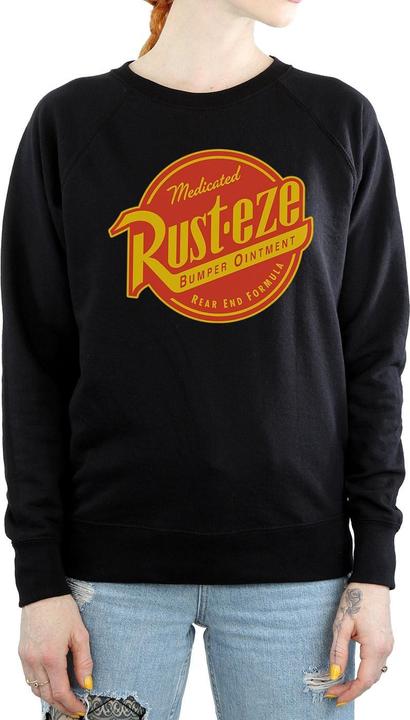 Actual product image Cars Womens/Ladies Rust-Eze Logo Sweatshirt (L)