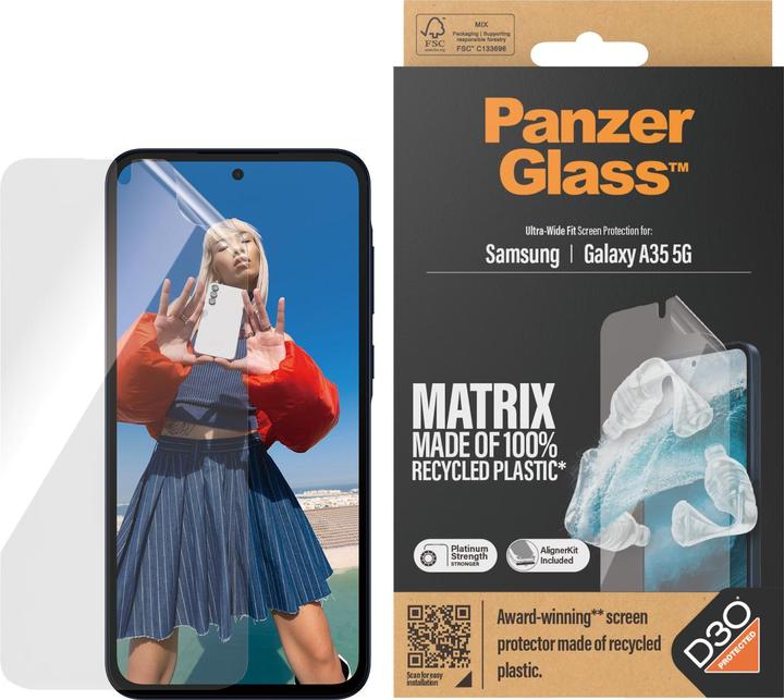 Image du produit PanzerGlass Matrice (1 pièce(s), Samsung Galaxy A35)