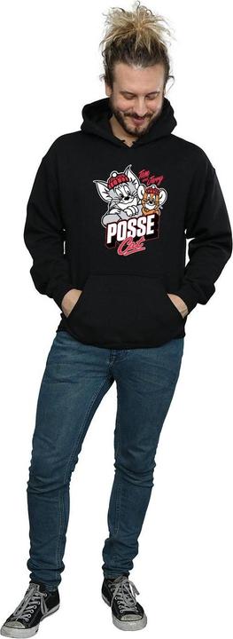 Immagine prodotto Tom & Jerry Posse Cat Felpa con Cappuccio Uomo (XL)