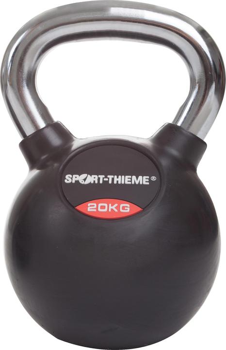 Immagine prodotto Sport-Thieme Kettlebell gommato con manico liscio cromato