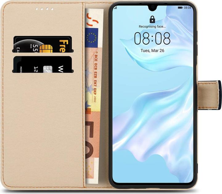 Actual product image Cadorabo Book cover with print (Huawei P30)