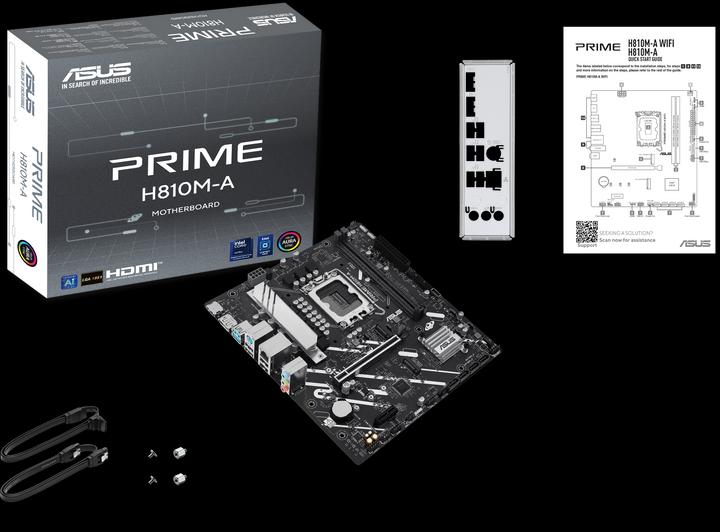 Immagine prodotto ASUS PRIME H810M-A-CSM (Presa S1, Intel H810, mATX)