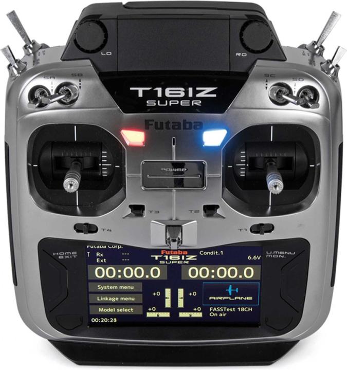 Actual product image Futaba T16IZS / R7208SB 2.4Ghz FASSTest