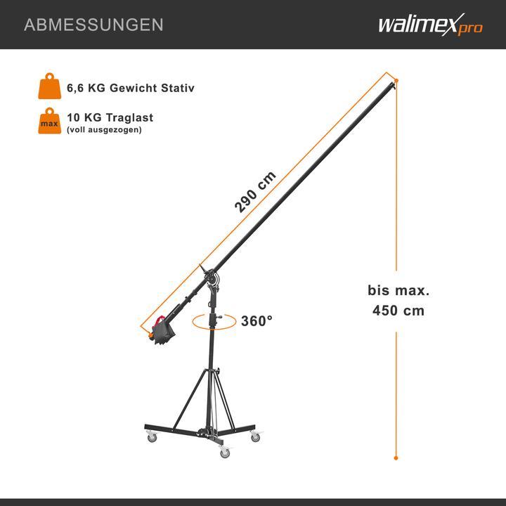 Actual product image Walimex pro Filmset Pro (290 cm, 7 kg)