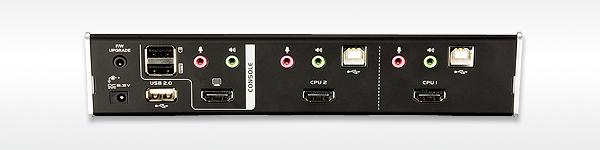 Actual product image Aten CS1792, 2 Port USB Hub KVM Switch with HDMI