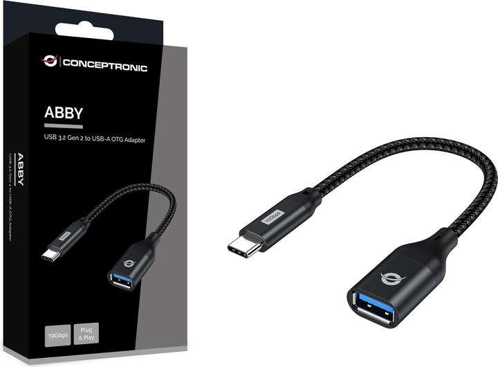 Actual product image Conceptronic USB C — USB A (0.15 m, USB 3.2 Gen 2)