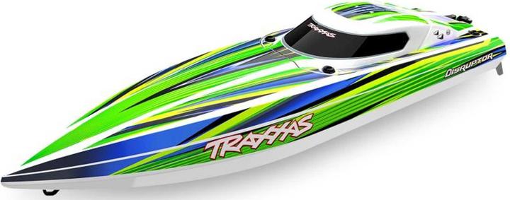 Traxxas DISRUPTOR vert 26 pouces coque en V bateau auto-redressable sans batterie ni chargeur