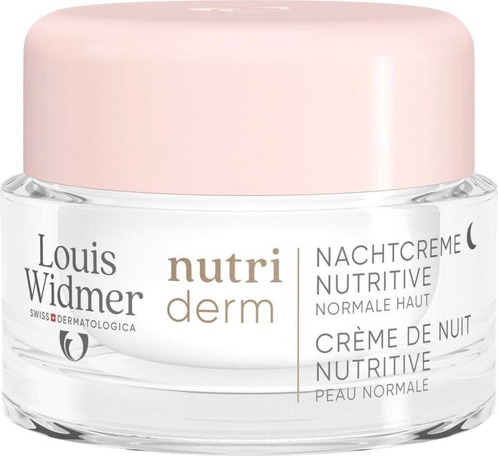 Actual product image Widmer Louis Nutriderm Nachtcreme Nutritive parfumiert 50 ml (50 ml, Night cream)