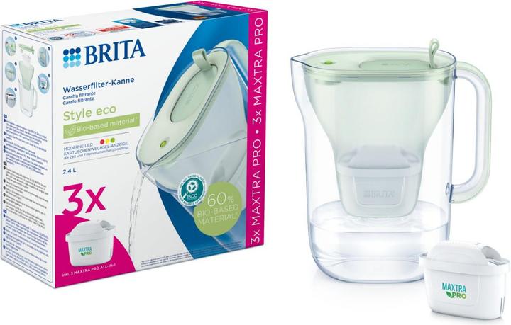 Actual product image Brita Style eco incl. 3 MX PRO Light green