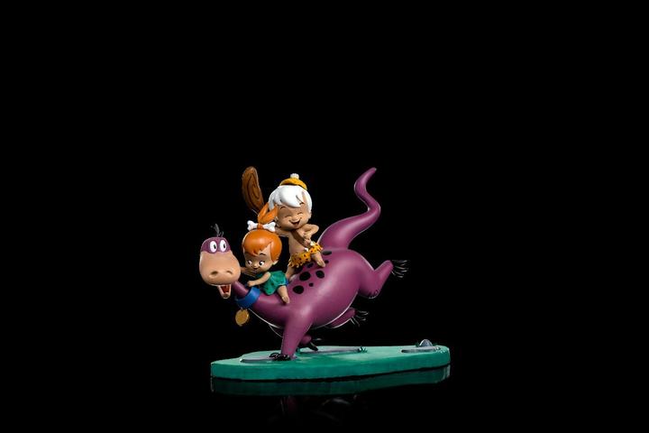 Produktbild Iron Studios LES PIERRAFEU - Dino, Pépite et Bam-Bam - Statuette ArtScale 1/10 13cm