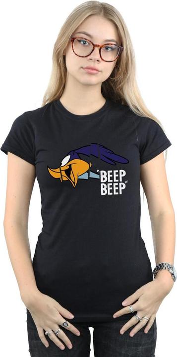 Image du produit Looney Tunes T-shirt en coton Beep Beep Road Runner Femme/Ladies (S)
