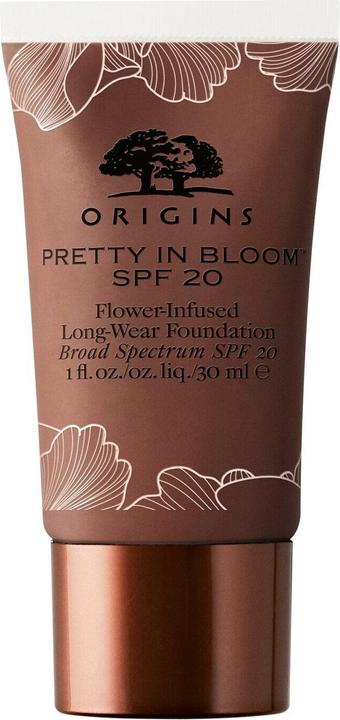 Origins Pretty In Bloom Flower-Infused Long-Wear Foundation SPF 20 30ml 730 Very Deep Warm