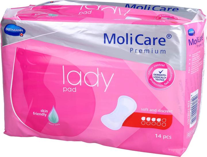 Actual product image Hartmann MoliCare Premium lady pad 4 drops (14 x)
