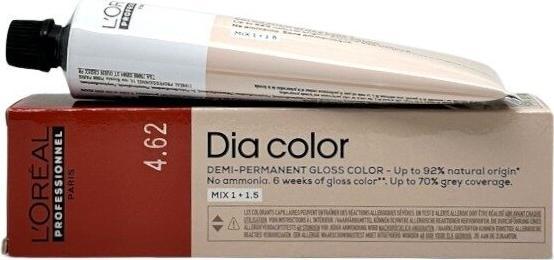 L'Oréal Paris Loreal DIA Color 4,62 Mittelbraun Rot Irisé 60 ml (4.62 Mittelbraun Rot Irisé)