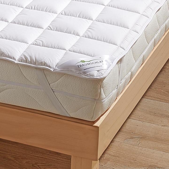 Actual product image Traumschlaf Nature pure new wool mattress topper (100 x 220 cm)
