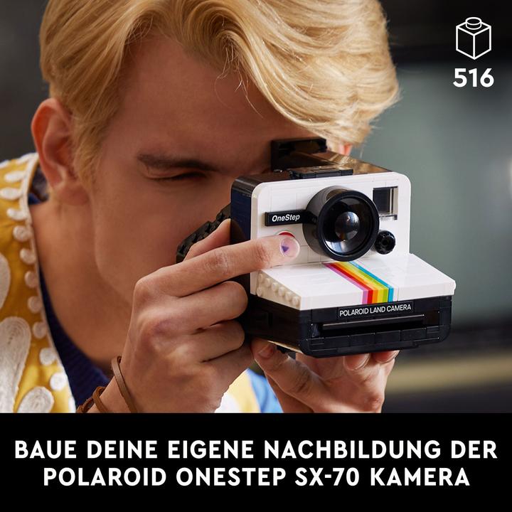 Produktbild LEGO Polaroid OneStep SX-70 Sofortbildkamera (21345, LEGO Ideas)