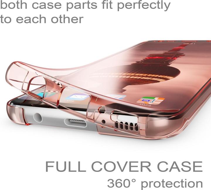 Image du produit Nalia Étui pour téléphone portable 360 degrés (Samsung Galaxy S8+)