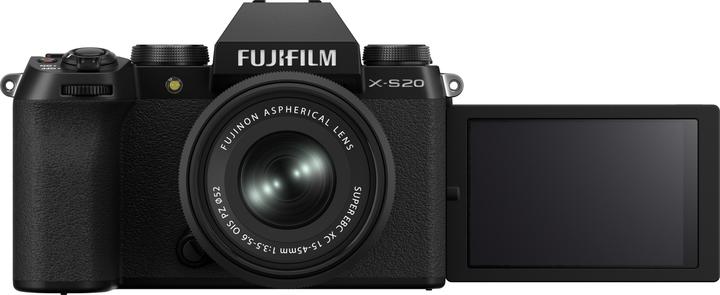 Fujifilm X-S20 Kit (15 - 45 mm, 26.10 Mpx, APS-C / DX)