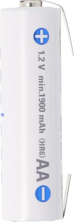 Image du produit Panasonic Accu Eneloop BK-3MCC Mignon AA avec cosse à souder en forme de U (1 pcs, AA, 2000 mAh)