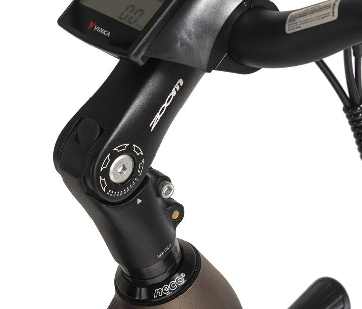 Image du produit Adore E-Citybike 28" Alu Vélo de ville CX-290 Moteur central 60NM / 15Ah bronze mat (44 cm)